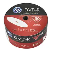 HP DME00070WIP DVD en blanco 4,7 GB DVD+R 50 pieza(s)