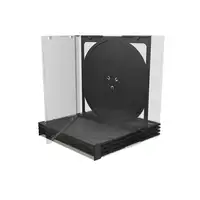 MediaRange BOX31-2 funda para discos ópticos Caja transparente para CD 2 discos Ne
