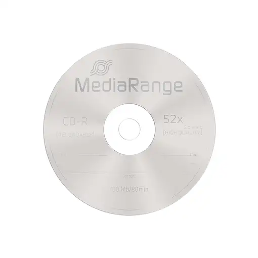MediaRange MR201 CD-R 700 MB 52x 25 pieza(s)