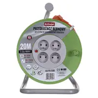 Activejet AJE-PB/20M base múltiple 4 salidas AC Interior Gris, Cal