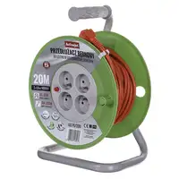 Activejet AJE-PB/20M base múltiple 4 salidas AC Interior Gris, Cal
