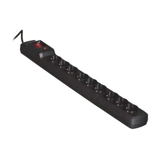 Activejet COMBO 9GN 5M base múltiple 9 salidas AC Interior Negro
