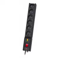 LESTAR LX 610 G-A K.:CZ 3.0M base múltiple 5 m 230 salidas AC Interior Negro