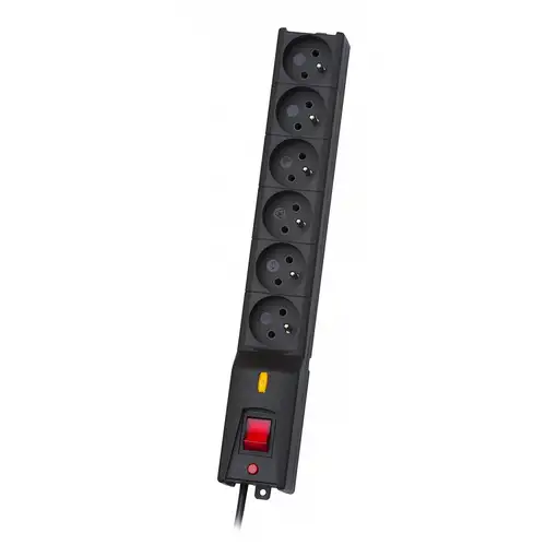 LESTAR LX 610 G-A K.:CZ 3.0M base múltiple 5 m 230 salidas AC Interior Negro