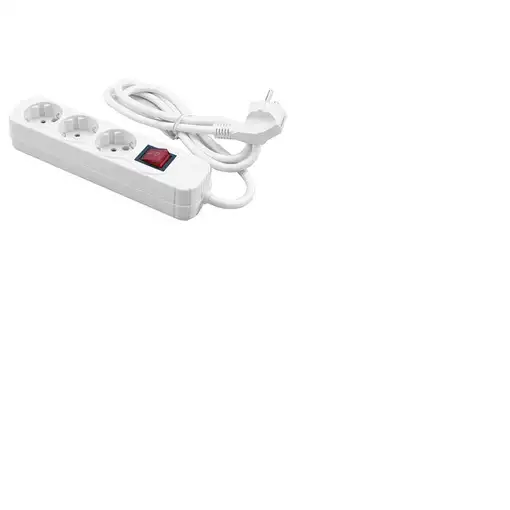 MediaRange MRCS205 base múltiple 1,4 m 3 salidas AC Blanco