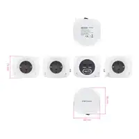 Nanocable Base de 3 enchufes con 4 USB's (2 USB A + 2 USB-C), con interruptor