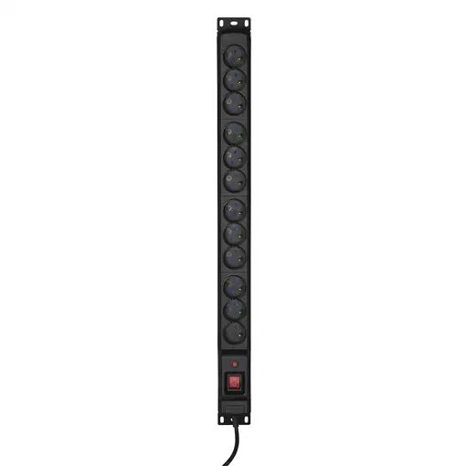 Activejet COMBO Regleta de 12 tomas de corriente 3m negro