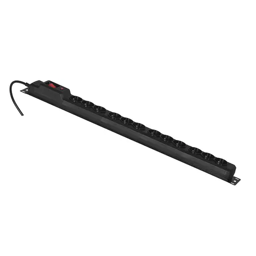 Activejet COMBO Regleta de 12 tomas de corriente 3m negro