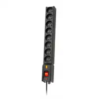 LESTAR 1966004055 base múltiple 3 m 230 salidas AC Interior Negro