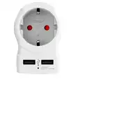 Skross 1500280 adaptador de enchufe eléctrico Tipo G (RU) Tipo C (Euroconcexión) +