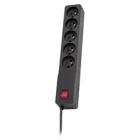 LESTAR 1966006332 base múltiple 1,5 m 230 salidas AC Interior Negro