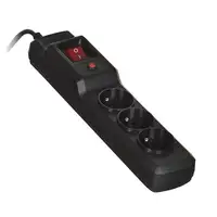 Activejet COMBO 3GN 5M base múltiple 3 salidas AC Interior Negro