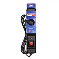 Activejet COMBO 3GN 5M base múltiple 3 salidas AC Interior Negro