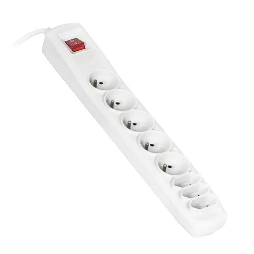 Activejet APN-8G/3M-GR base múltiple 8 salidas AC Interior Gris