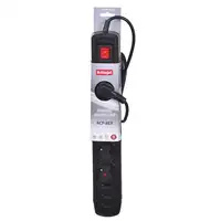 Activejet APN-8G/1,5M-BK base múltiple 8 salidas AC Interior Negro