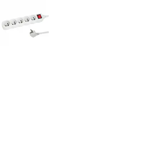Esperanza ELK215W base múltiple 3 m 5 salidas AC Interior Blanco