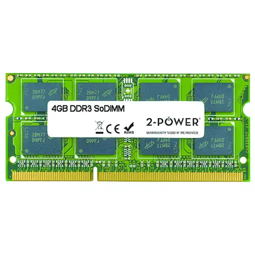 2-Power 2P-CT51264BF160B módulo de memoria 4 GB 1 x 4 GB DDR3L 1600 MHz