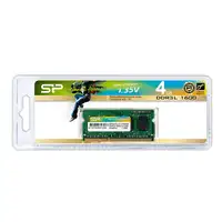Silicon Power SP004GLSTU160N02 módulo de memoria 4 GB 1 x 4 GB DDR3L 1600 MHz