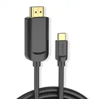 Vention Cable Conversor HDMI 1.4 4K CGUBG/ USB Tipo-C Macho - HDMI Macho/ 1.5m/ Ne