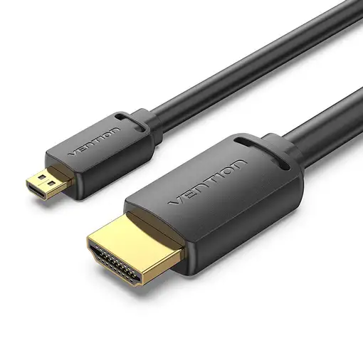 Vention Cable Micro HDMI 2.0 4K AGIBF/ HDMI Macho - Micro HDMI Macho/ 1m/ Negro
