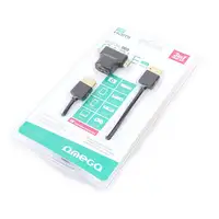 Omega OCHBA18 cable HDMI 1,8 m HDMI tipo A (Estándar) Negro