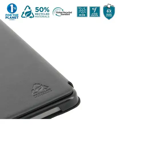 Mobilis 068016 funda para tablet 31,5 cm (12.4") Folio Negro