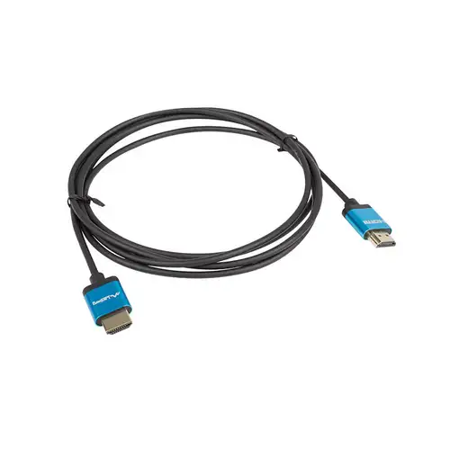 Lanberg CA-HDMI-22CU-0010-BK cable HDMI 1 m HDMI tipo A (Estándar) Negro, Azul