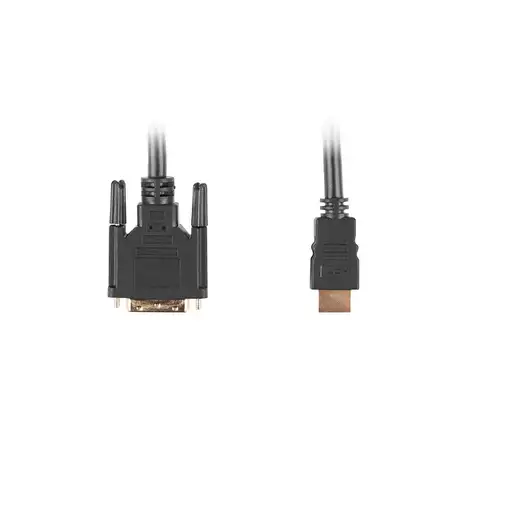Lanberg CA-HDDV-10CC-0030-BK adaptador de cable de vídeo 3 m HDMI tipo A (Estándar