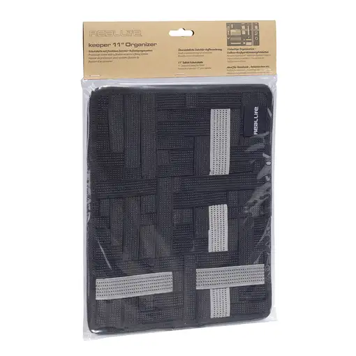 RealPower 156802 funda para tablet 27,9 cm (11") Negro, Gris