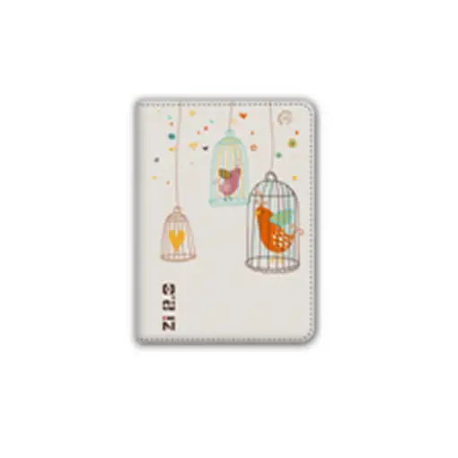 Ziron ZR152 funda para tablet 20,3 cm (8") Folio Blanco