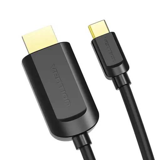 Vention Cable Conversor HDMI 1.4 4K CGUBH/ USB Tipo-C Macho - HDMI Macho/ 2m/ Negr