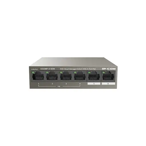 IP-COM Networks G2206P-4-63W switch Gestionado Gigabit Ethernet (10/100/1000) Ener
