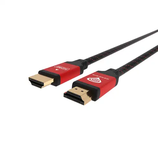 GENESIS NKA-0787 cable HDMI 3 m HDMI tipo A (Estándar) Negro, Rojo