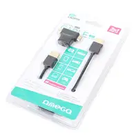 Omega OCHBA3 cable HDMI 3 m HDMI tipo A (Estándar) Negro