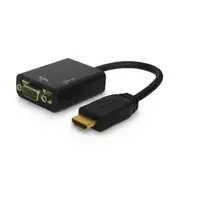 Savio CL-23 adaptador de cable de vídeo 0,5 m VGA (D-Sub) HDMI tipo A (Estándar) N