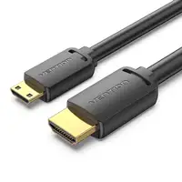 Vention Cable HDMI 4K AGHBG/ HDMI Macho - Mini HDMI Macho/ 1.5m/ Negro