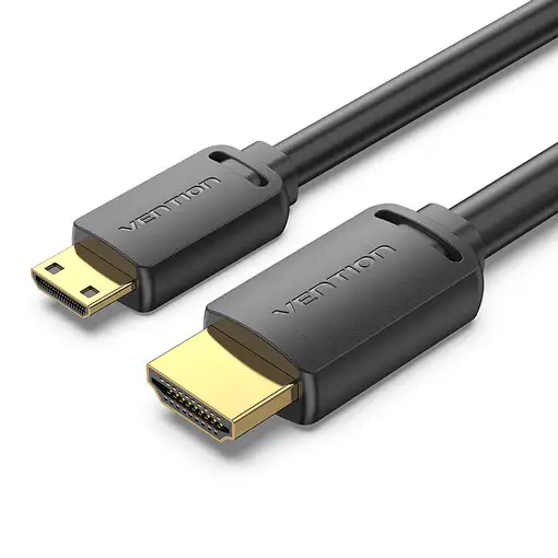 Vention Cable HDMI 4K AGHBG/ HDMI Macho - Mini HDMI Macho/ 1.5m/ Negro