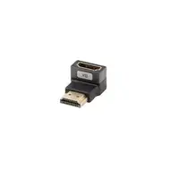 Lanberg AD-HDMI-07 adaptador de cable de vídeo HDMI tipo A (Estándar) Negro, Plata