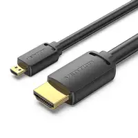 Vention Cable Micro HDMI 2.0 4K AGIBI/ HDMI Macho - Micro HDMI Macho/ 3m/ Negro