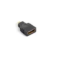 Lanberg AD-0015-BK cambiador de género para cable HDMI Micro HDMI Negro