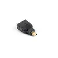 Lanberg AD-0015-BK cambiador de género para cable HDMI Micro HDMI Negro