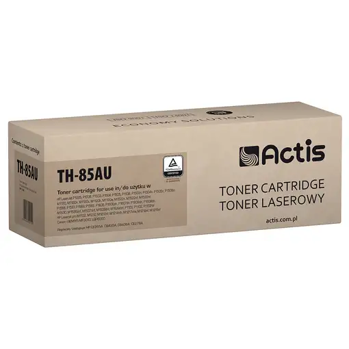 Actis TH-85AU Tóner universal para impresoras HP, Recambio HP CE285A, CE278A, CB43