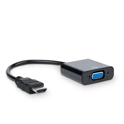 Akyga AK-AD-42 adaptador de cable de vídeo 15 m VGA (D-Sub) HDMI Negro