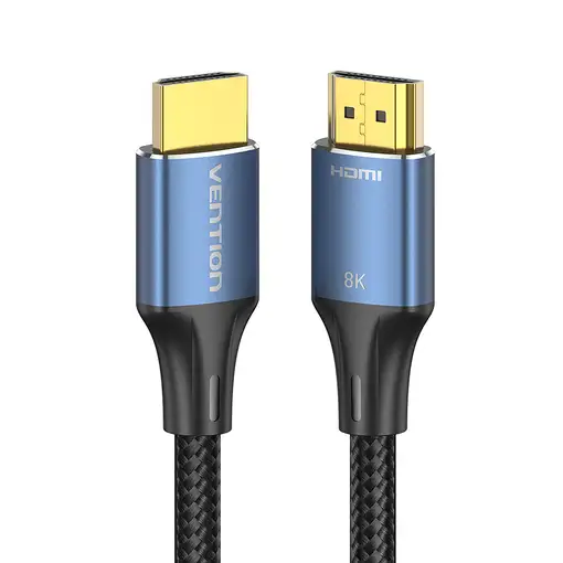 Vention Cable HDMI 2.1 8K ALGLI/ HDMI Macho - HDMI Macho/ 3m/ Azul
