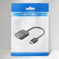 Vention Convertidor 42154/ HDMI Macho a VGA Hembra/ 15cm/ Negro