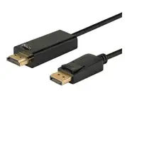 Savio CL-56 adaptador de cable de vídeo 1,5 m DisplayPort HDMI tipo A (Estándar) N