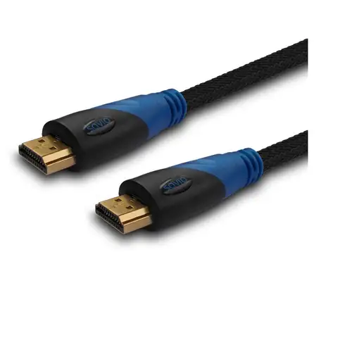 Savio CL-48 cable HDMI 2 m HDMI tipo A (Estándar) Negro, Azul
