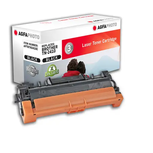 AgfaPhoto APTBTN2410E cartucho de tóner 1 pieza(s) Compatible Negro