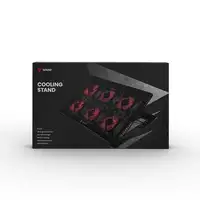 Savio Laptop cooling pad 6 backlit fans 2000 RPM COS-01 almohadilla fría 43,9 cm (