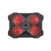 GENESIS Oxid 260 almohadilla fría 43,9 cm (17.3") 1010 RPM Negro, Rojo